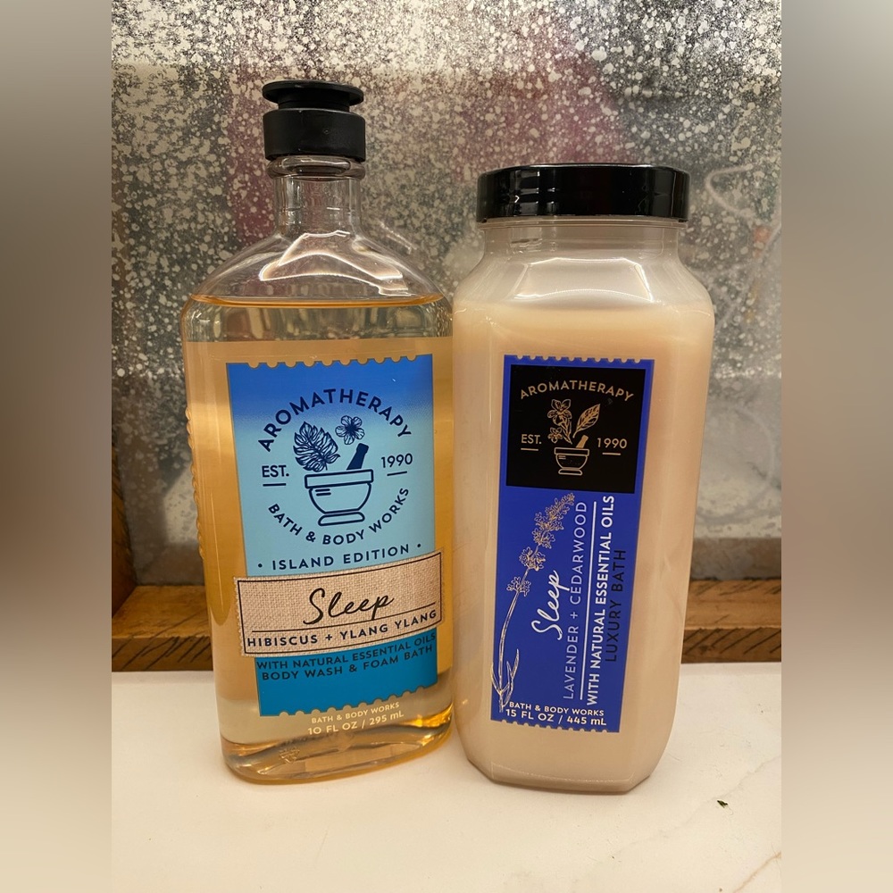 Brand new, never used! Bath & Body Works Sleep Body Lotion & Bath Soak